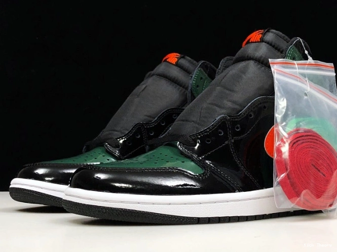 Kicktheory Team Air Retro Orange-Fir Black OG Jordan SoleFly High 1 x AV3905-038 0822
